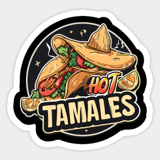 Food lover hot tamales Sticker